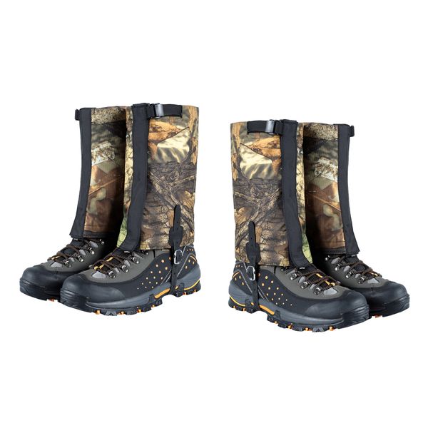 

1 pair waterproof breathable snowproof walking climbing hunting skiing legging gaiters climbing leggings protection guard