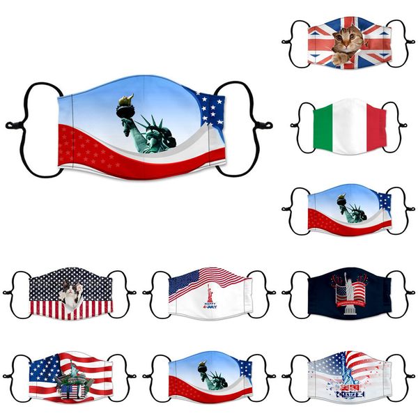 

k&95% valve mask reusable 6 breathing filter face layer protective mask designer masks mas a377