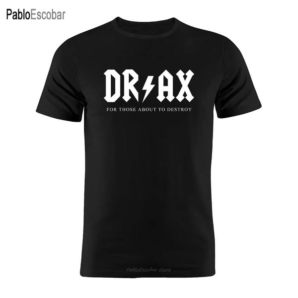 

shubuzhi cotton t shirt drax rock funny guardians silhouette artwork gift tee