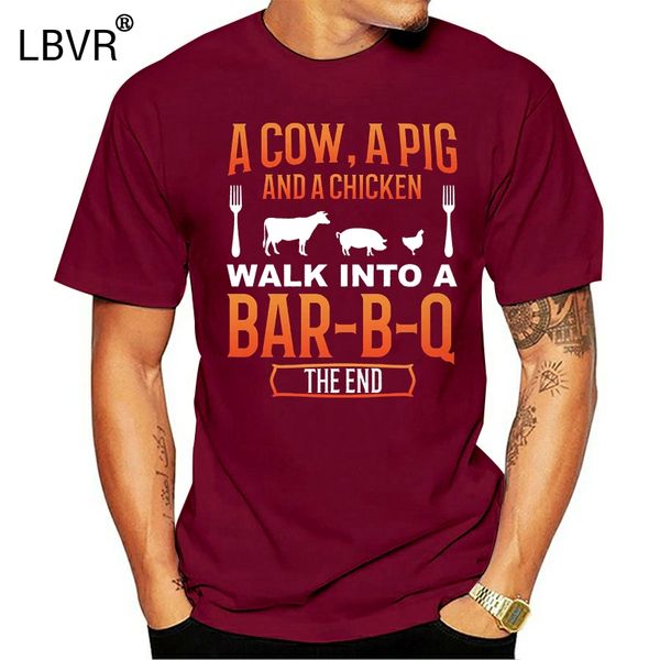 

смешные барбекю bbq шутка t-shirt для гриля chef ти даров дым говядина мясо партия сыпучие размер top ajax футболочку