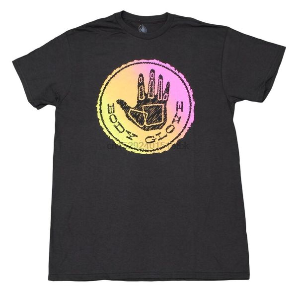 

body glove surf t-shirt black mens water sports retro fashion surfing tee new