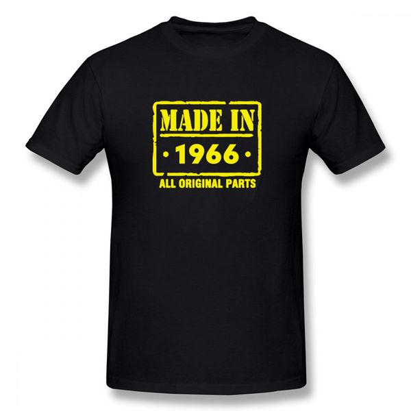 

made in 1966 new funny t shirt men short sleeves hip hop oversized o-neck cotton t shirts