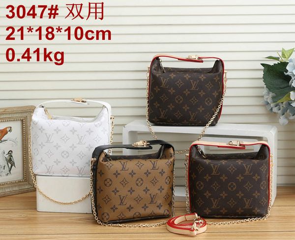 

2020 pu leather bag women wallet brand designer shoulder bags handbags man mini purse clutch holder louis wallet 3047