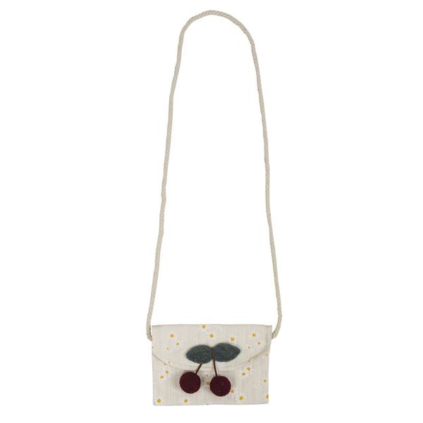 

симпатичный плюшевый вишневый малые daisy вышитые сумки на ремне новых женщин вскользь закрылков холст сумка mini сумка