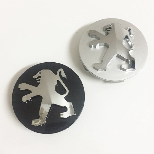 

for peugeot wheel hub cap 206 207 307 308 3008 407 408 508 607 abs 60mm peugeot center dust cap emblem badge car accessories