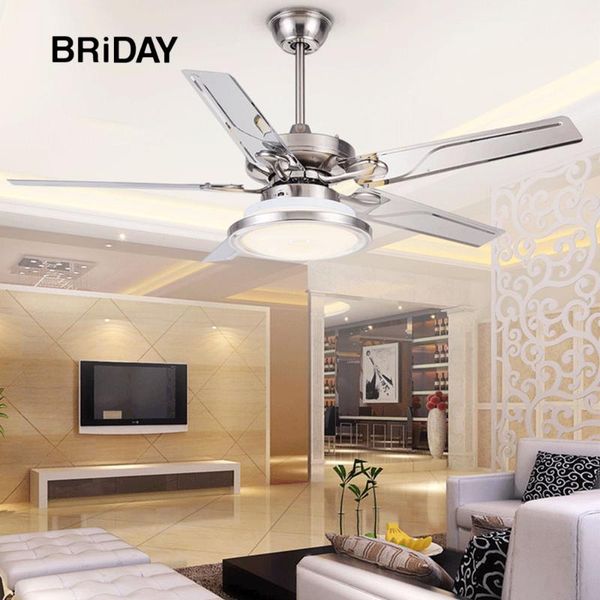 

ceiling fan wood fans with lights remote control ventilator lamp metal blade bedroom decor reversible 48 inch silent motor home