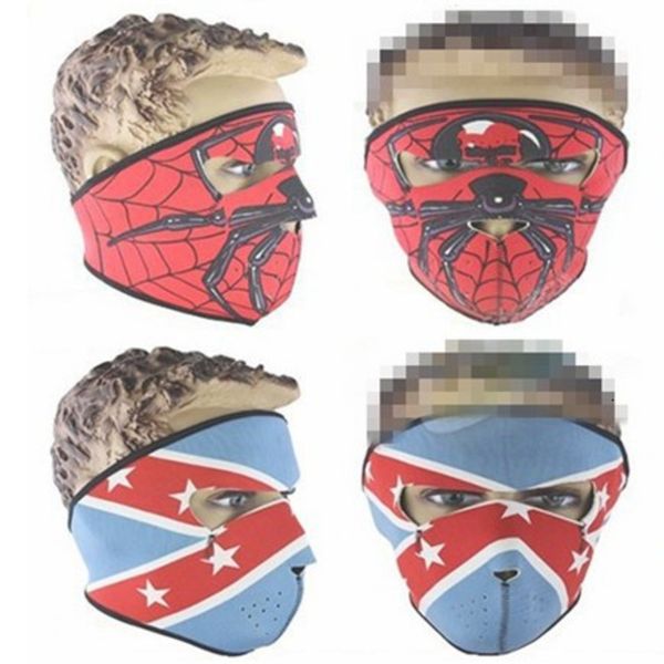 

2021full face ghost outdoor sports cycling windproof and dustproof warm bike cycle mask