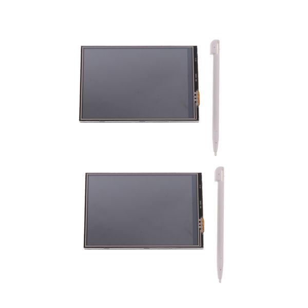 

2pcs 3.5inch 320 x 480 resolution tft lcd shield expansion board w/touch pen for mega2560