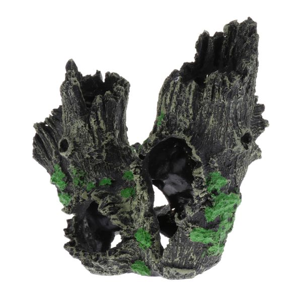 

aquarium fish tank resin tree root ornaments landscape hidden cave
