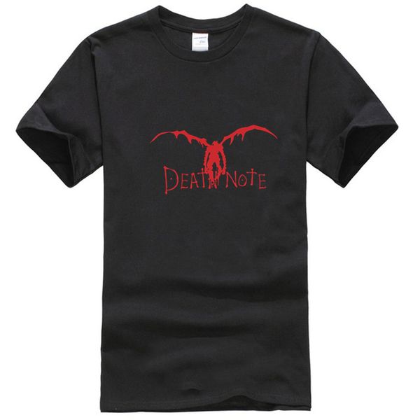 

япония новая death note женщины футболки лето с коротким рукавом хлопок прохладный аниме мультфильм девушка t-shirt женский clothings женщин