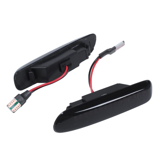 

2x flowing turn signal light dynamic led side marker light side lamp for e46 3er limo coupe compact cabriolet
