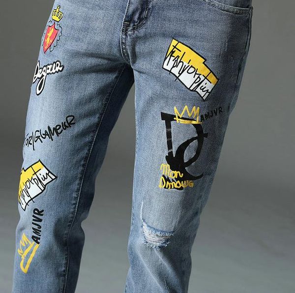 

tide brand 2020 spring and autumn new men's designer clothing bee snake pattern heavy embroidery pattern clothing men's clothing, Blue