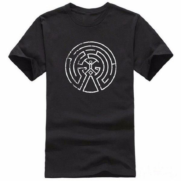 

westworld maze men cotton t shirts 2020 new arrival short sleeve o-neck superior quality tee shirt