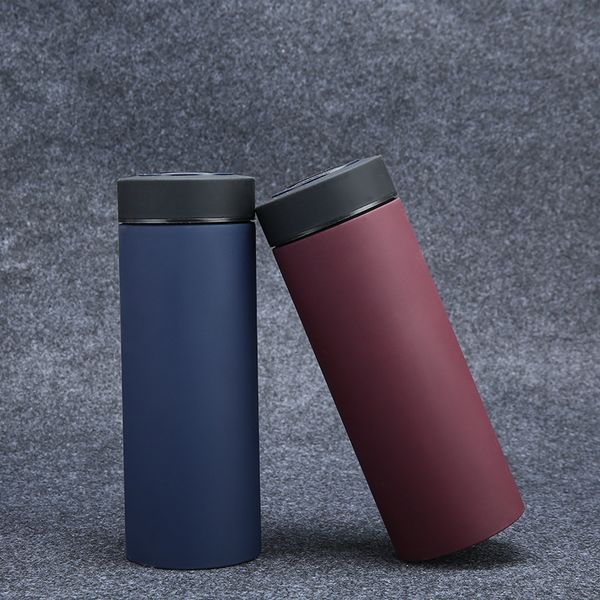 

water bottles 380ml cute tainless steel travel coffee vacuum insulated thermal bottle sports outdoor drink 24 hours thermo
