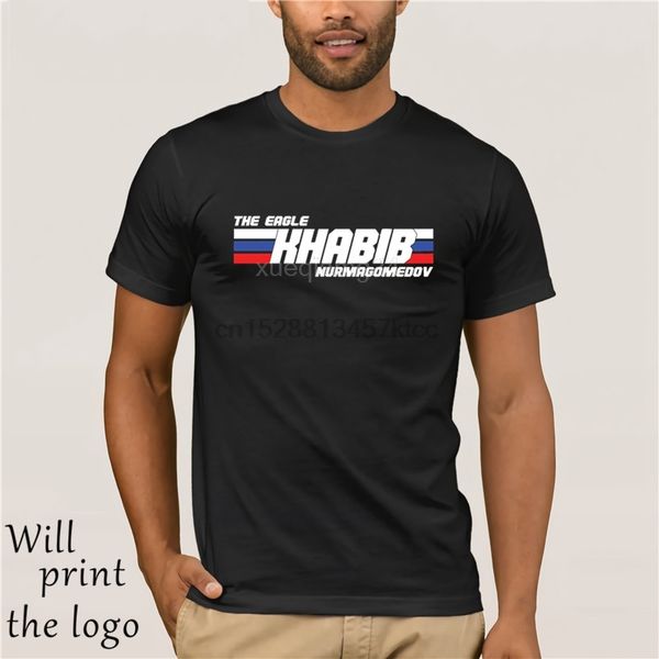 

khabib nurmagomedov icon mens t-shirt harajuku tee 100% cotton plus size t-shirt