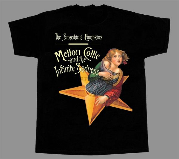 

the smashing pumpkins mellon collie and the infinite sadness new black t-shirt retro tee shirt