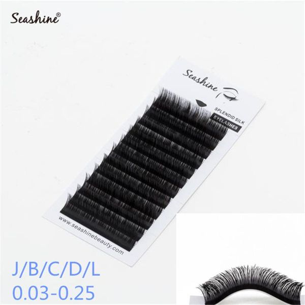 

false eyelashes seashine individual extension cashmere lashes south korea silk 12 rows luxury soft fake