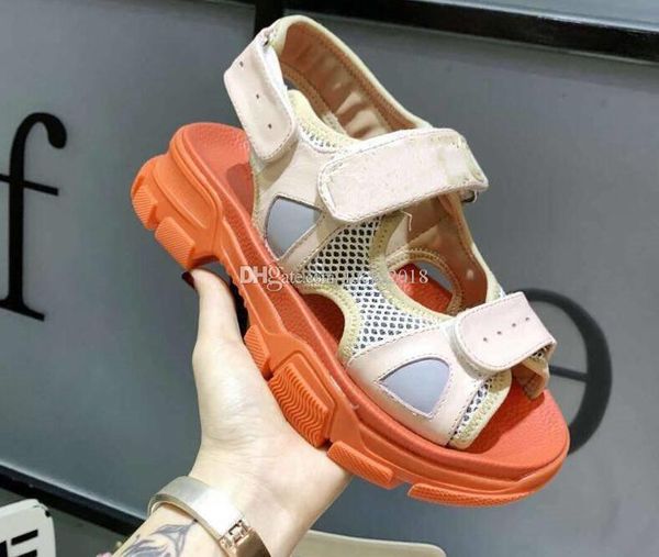 

for sale, lovers designer shoes famous brand studded rivets summer sandals comfortable genuine leather sneakers new arrive 2019, Black
