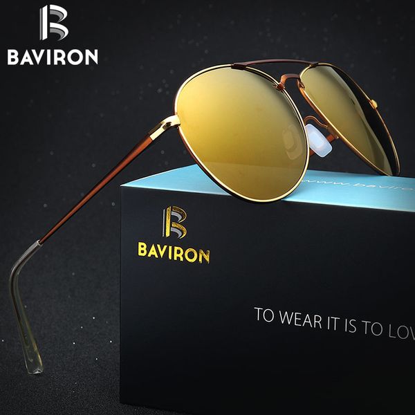 

BAVIRON 2020 New Sunglasses Fashon Pilot Sun Glasses Metal Women Polarized Sunglasses Anti Reflection UV400 Popular Eyewear 310, White;black