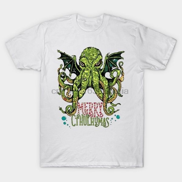 

веселый cthulhumas - рождество ктулху лавкрафта t-shirt