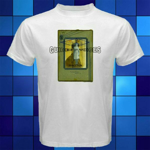 

new guided by voices space gun album cover white men's t shirt size s - 3xl summer o-neck tee shirt