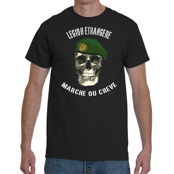 

foreign legion 2019 summer cotton good quality brand cotton shirt summer style cool shirts funny print t shirts