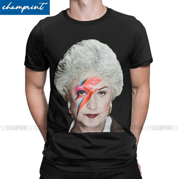 

dorothy t shirts men's pure cotton vintage t-shirts round neck golden girls 80s friend tv tees short sleeve clothes plus size