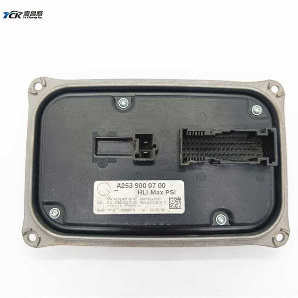 

yck original a2539000700 headlight led driver module a253 900 07 00 for glc w253 c253 hli used car accessories