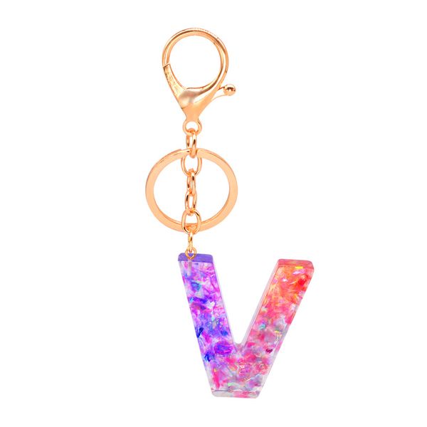 

sequined 26 буквы акриловые брелок a to z keyrings key chain креативный прекрасный luxury key ring висячие сумка блеск подвеска key holder e, Blue