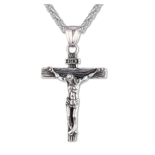 

pendant necklaces mf jewelry easter cross necklace in europe and america, Silver