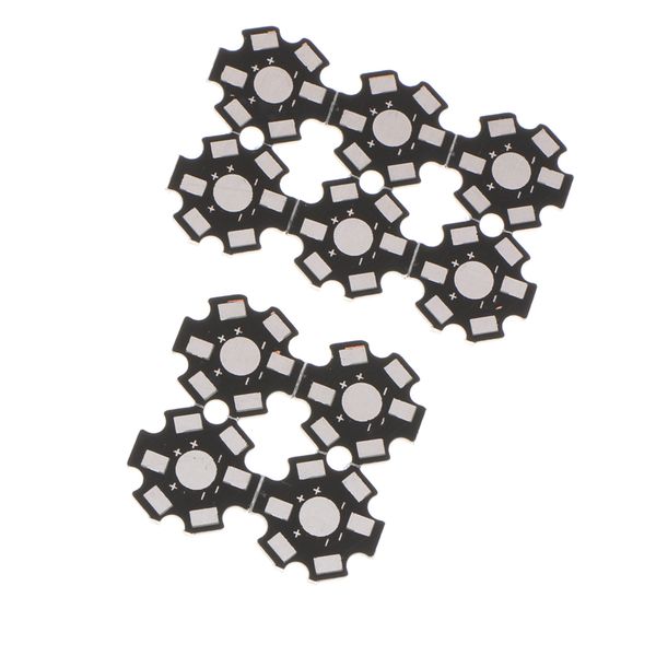 

лот 10шт 20мм high power led алюминиевой пластины радиатора для 1w 3w свет лампы