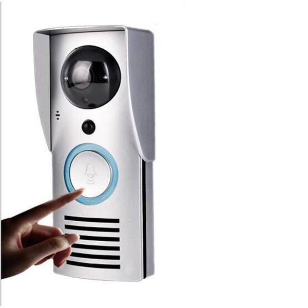 

wifi 720p video doorbell wireless door phone intercom monitor smart bell hd camera pir motion sensor night vision unlock