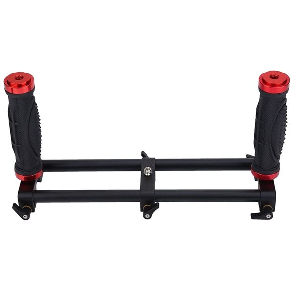 

dual handle grip bracket kit for beholder ms1 ds1 ec1 3 axis handheld dslr camera stabilizer gimbal bracket