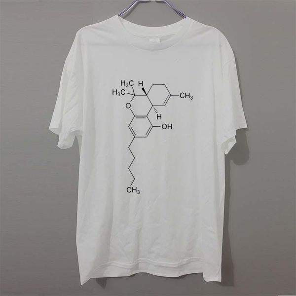 

thc тетрагидроизохинолин drocannabinol молекула письмо печати футболка мужские нижние футболки