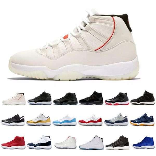 

11 olympic metallic gold white varsity red navy gum concord basketball shoes velvet heiress sneakers men 11s lows xi wool sports shoes