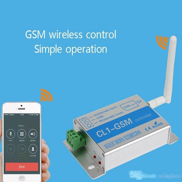 

gsm relay sms call remote controller gsm gate opener switch for control home appliance water pump motor rolling door on of ni5l