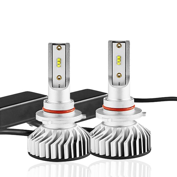 

100x 9005 h11 h4 h7 led h1 auto car headlight 60w 10000lm ip67 automobile bulb all in one zes car front light fog lamp