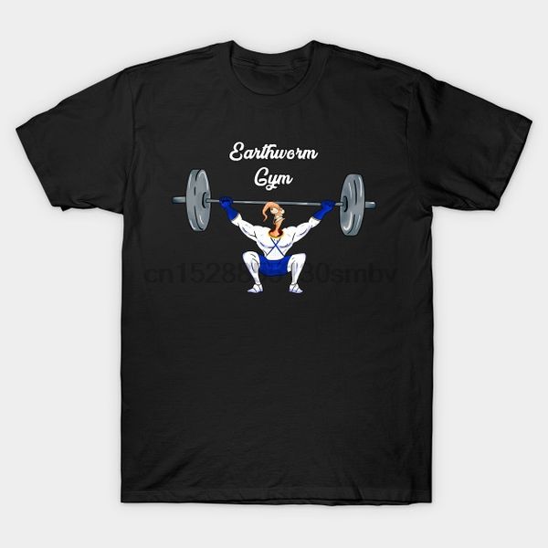 

men tshirt earthworm gym earthworm jim t shirt women t-shirt tees top