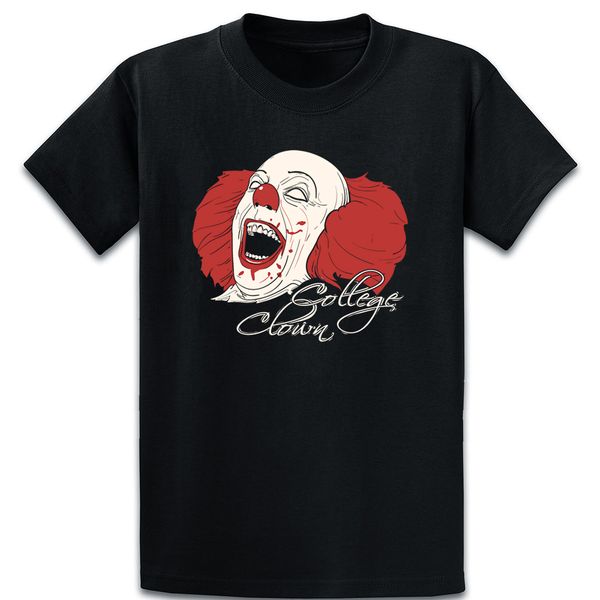 

clown college clowning t shirt fashion spring autumn cool round neck loose tee shirt custom clothes shirt