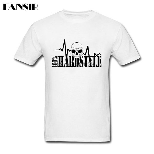 

popular t shirt men man's 100% hardstyle music men t-shirt 100% cotton short sleeve tee