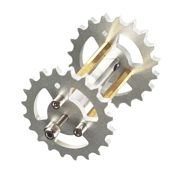 

metal track driving wheel with coupling for robot tank car chassis diy, 48.3mm diameter