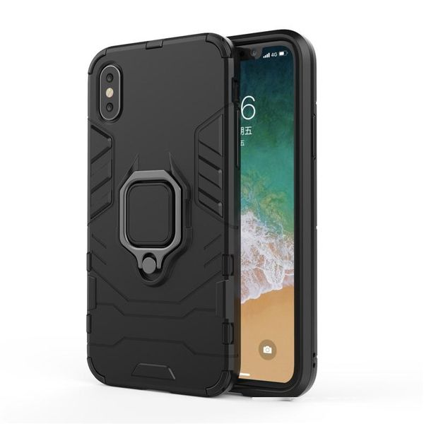 

armor heavy duty robot black panther kickstand case for iphone 8 plus detachable rugged hybrid back cover case for iphone x