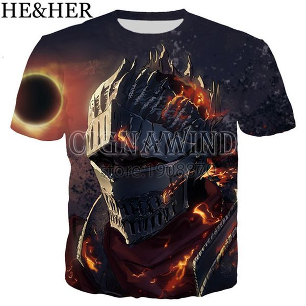 

new arrive popular game dark souls 3d print shirts hentai funny hippie men clothing