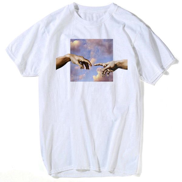 

2019 t shirt men fashion michelangelo women tshirts cotton 100% design men's boy's girl's sweatshirt tees t-shirts hiphop