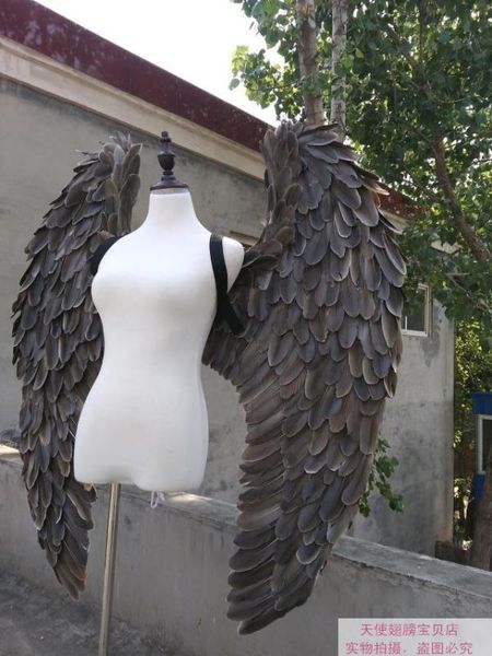 

party favor cosplay black or white style angel wing props catwalk show festival feather window underwear