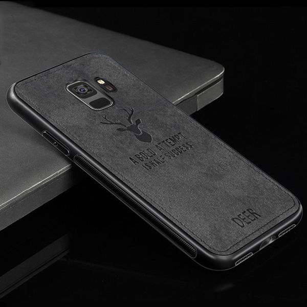 

for samsung galaxy a8 case cloth distressed hard back cover for samsung galaxy a6 a8 plus phone cases fabric fundas