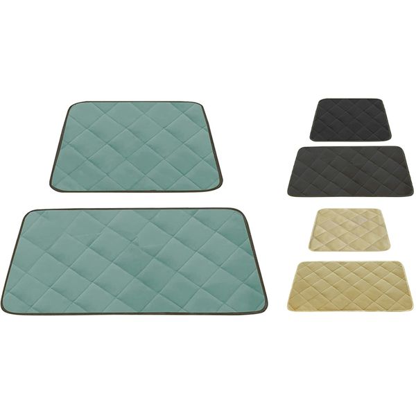 

kennels & pens washable and reusable changing mat, dog bed, car 2-piece set (1 large 1 small)