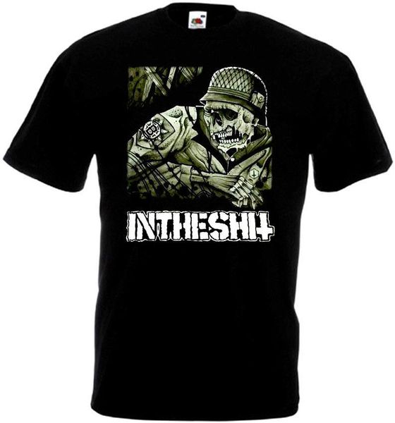 

inteshit v1 футболка черного хардкор-панк grindcore всех размеров