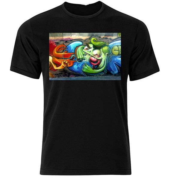 

граффити рубашка xviii - graphic cotton t shirt short с длинным рукавом hot summer casual tee shirt
