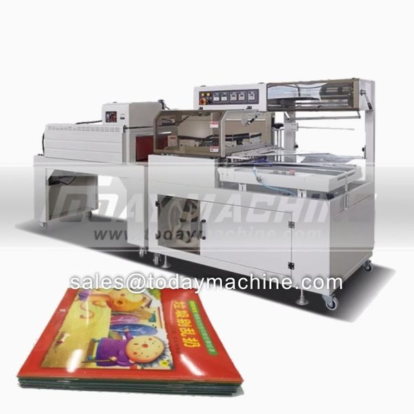 

price film heat shrink cutting and sealing packing machine